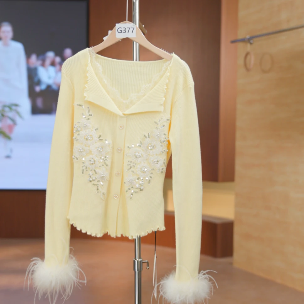 G377秋冬针织毛衣百搭气质时尚女装1.4