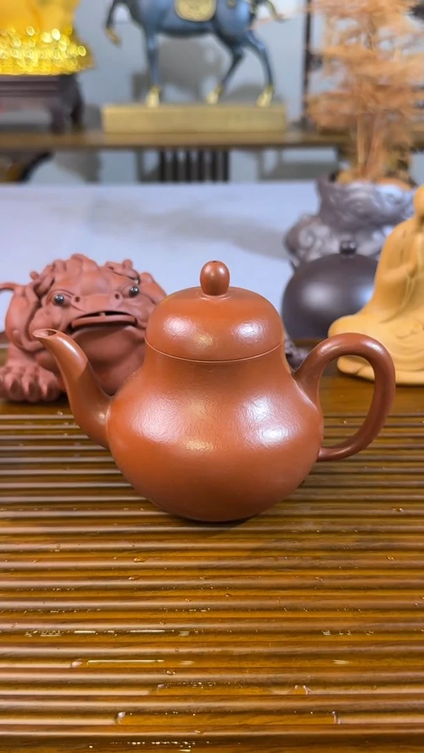茶壶紫砂朱泥全手工思婷