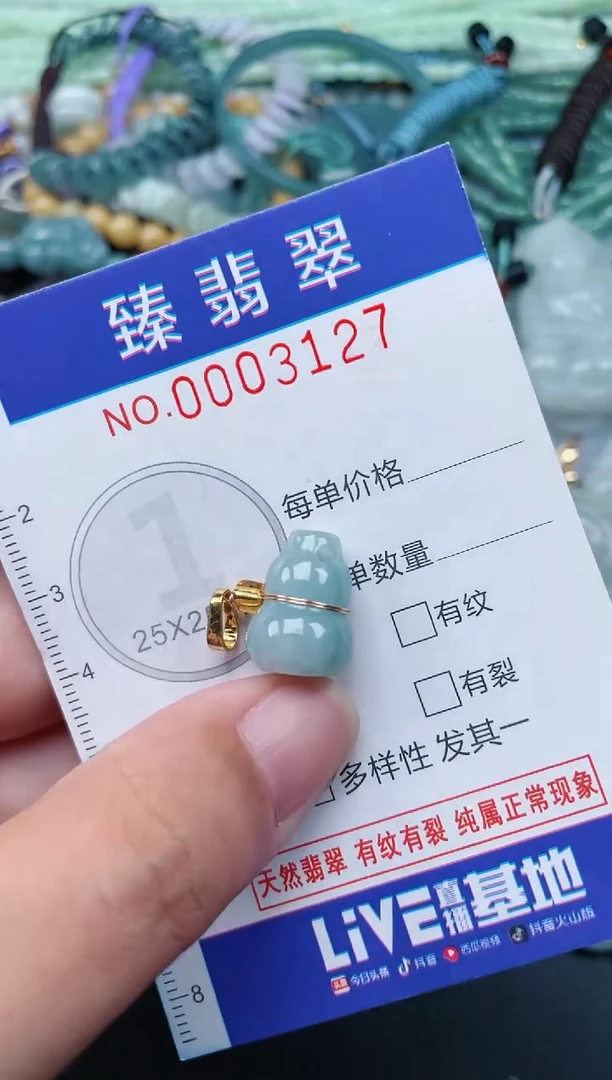 翡翠未镶嵌颈饰.0003127