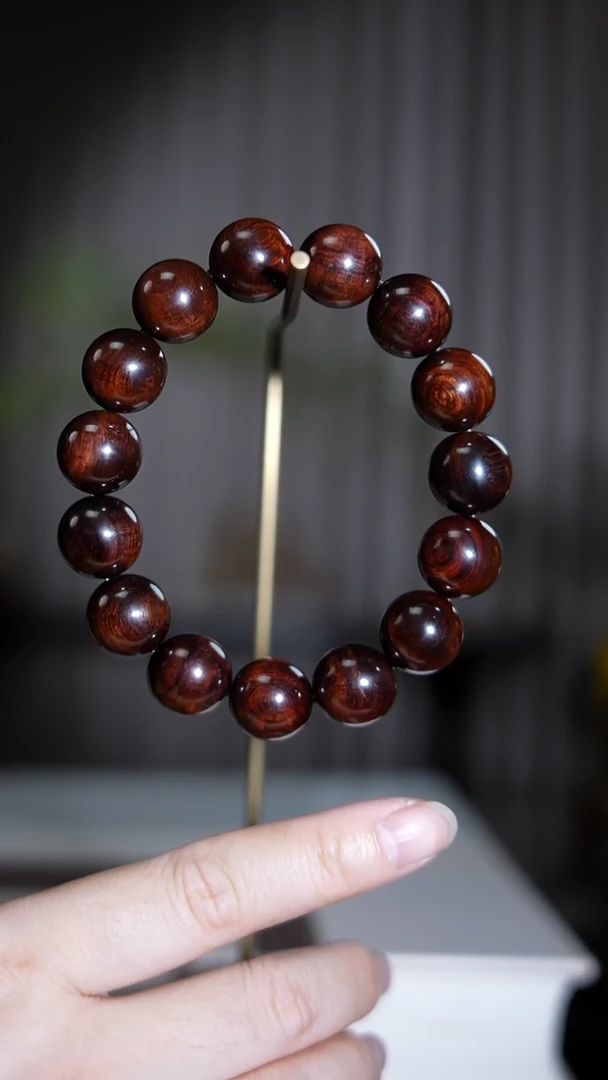 手串/手链黄花梨/降香黄檀无胶无蜡海南黄花梨沉水老料1.5*15