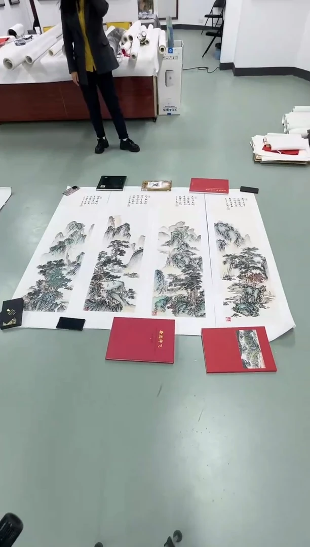 国画玉池老师国画作品