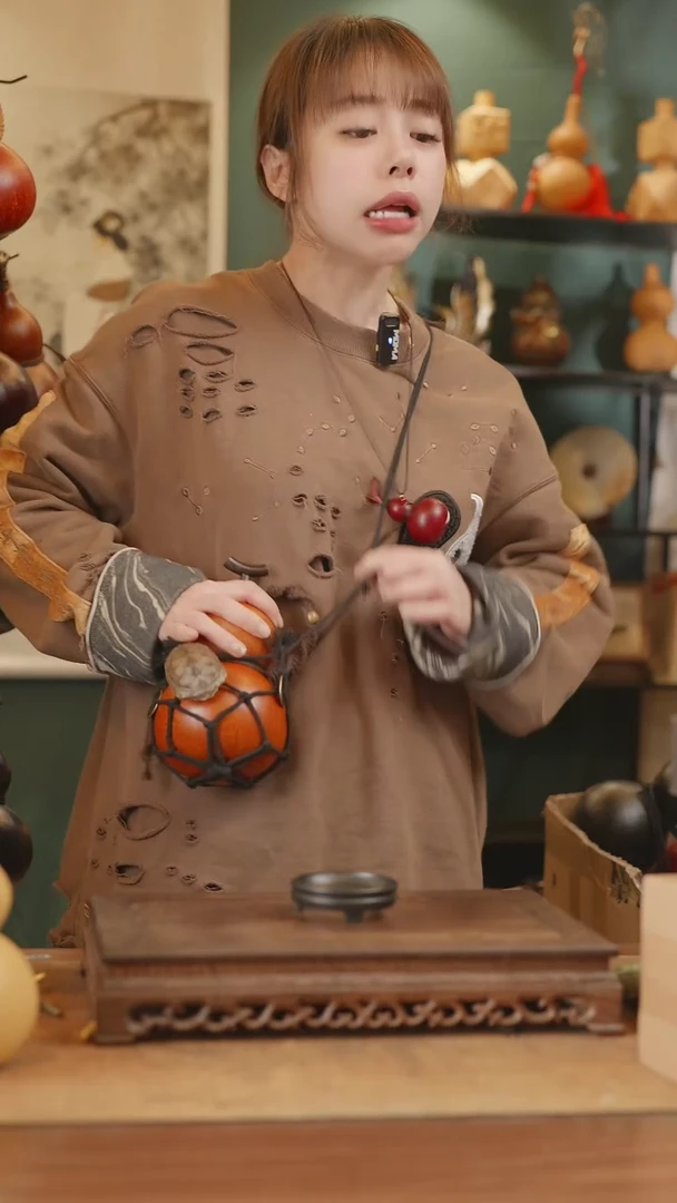 【闪购商品】48号精品天然大漆工艺防渗内胆酒葫芦~