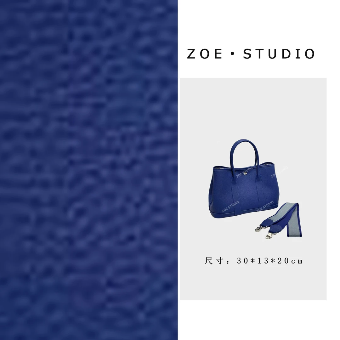 【艳姐甄选】XKY-1347-水妖蓝-轻奢女士时尚小众真皮单肩挎包