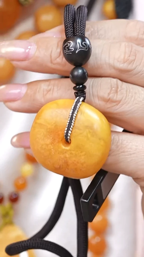 蜜蜡颈饰未镶嵌9210天然蜜蜡珠宝奇石云端妖孽全部保真