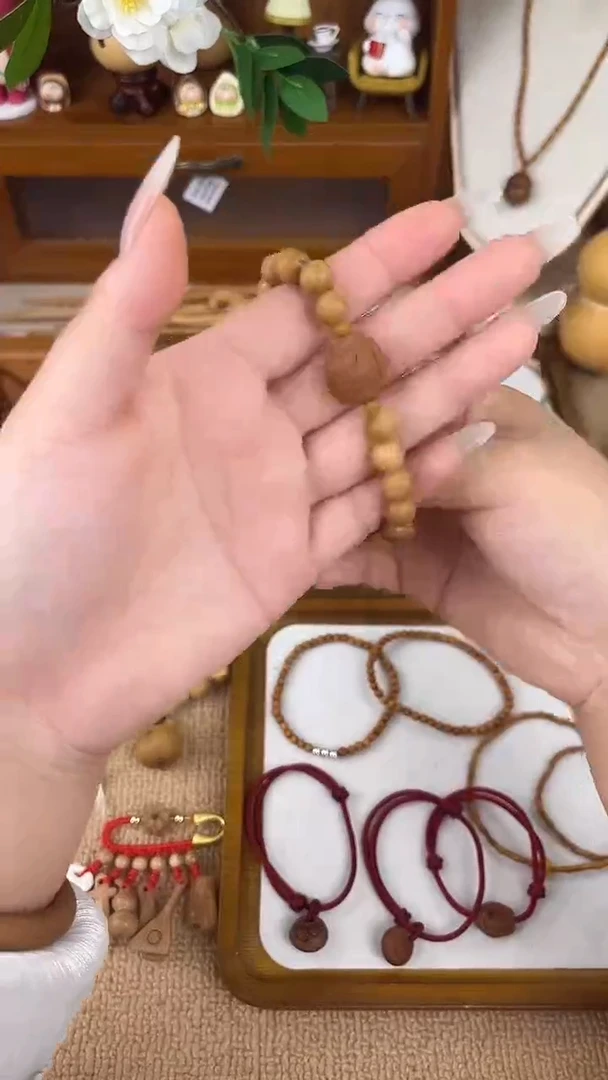 手串/手链核桃桃木手串富甲一物一拍