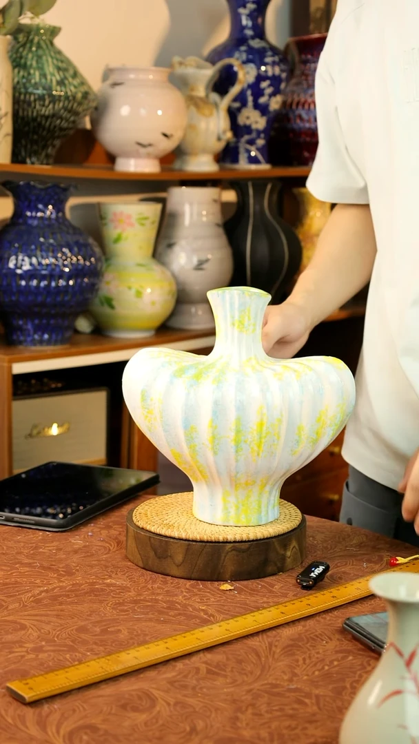 陶瓷景德镇手工手绘花器