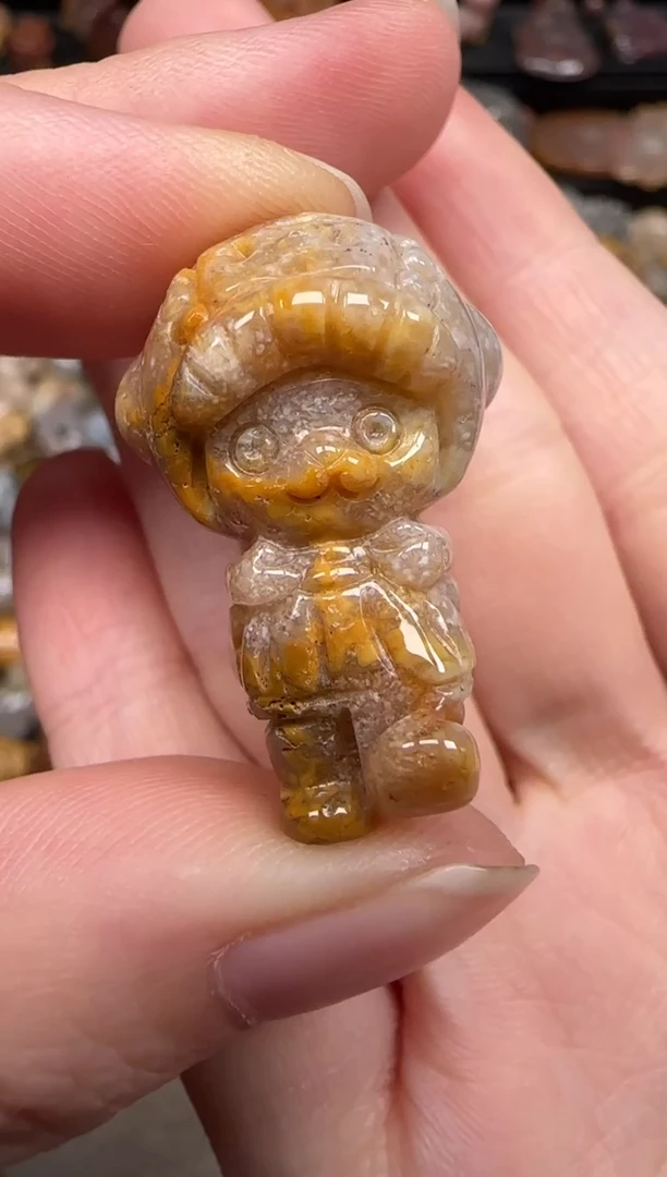 硅化珊瑚（珊瑚玉）未镶嵌颈饰177