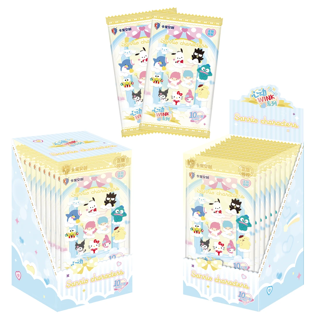 【宠粉】卡宝文创三丽鸥家族正版授权卡牌 心动wink第五弹卡牌盲盒