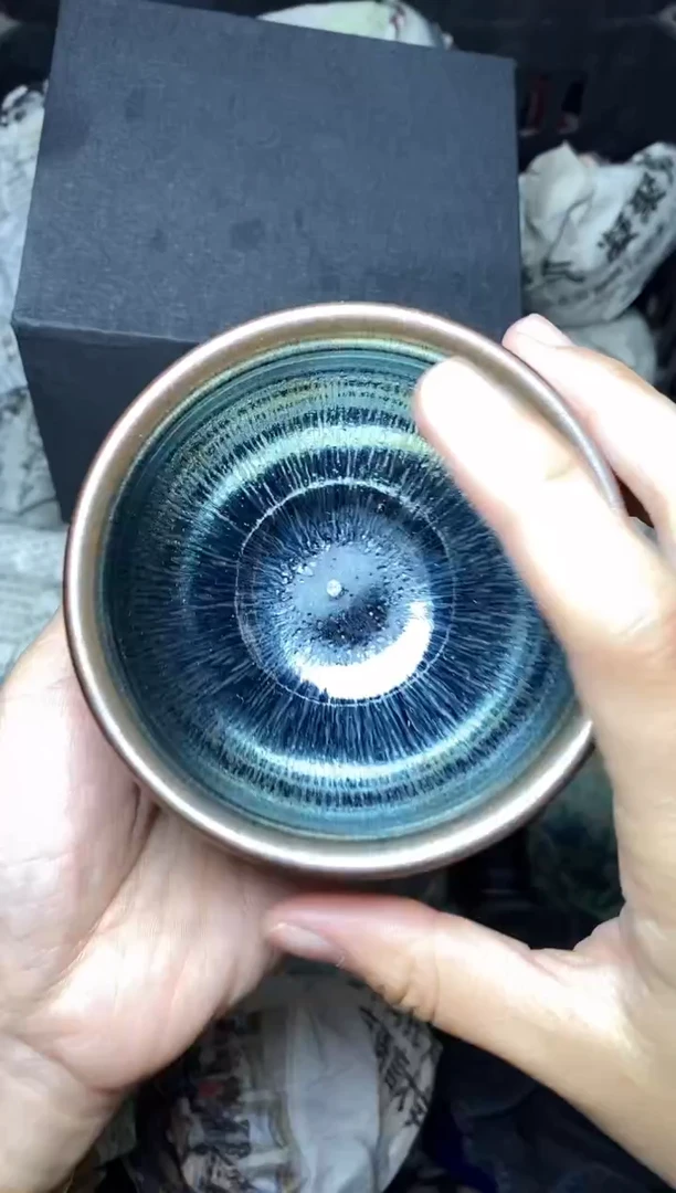 【闪购商品】茶盏八方来财 盏三疯建盏茶器