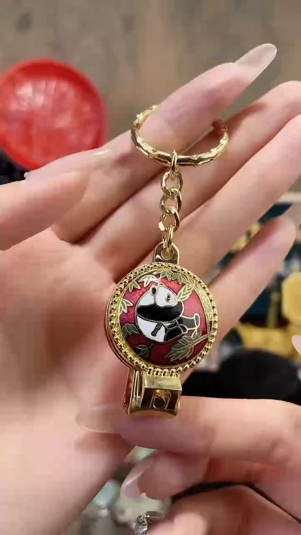 非遗手工景泰蓝指甲刀