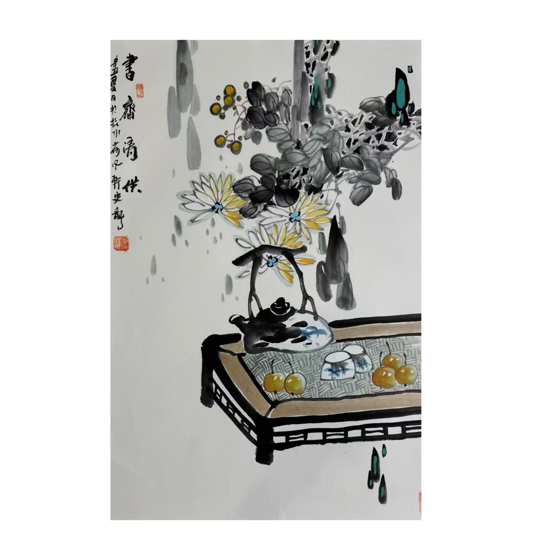 史龙-国画作品-纸本手绘-27