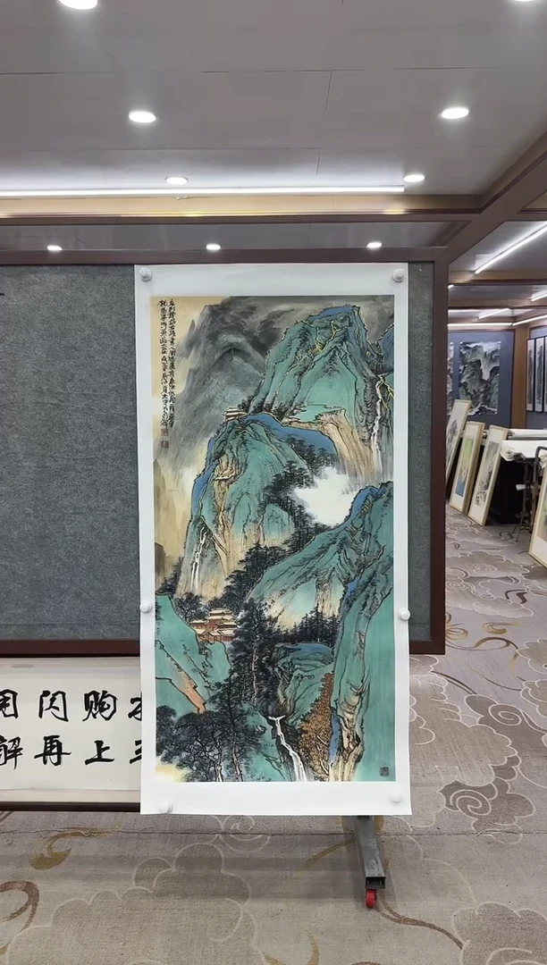 【闪购商品】绘画1闫辉-四尺-山水国画