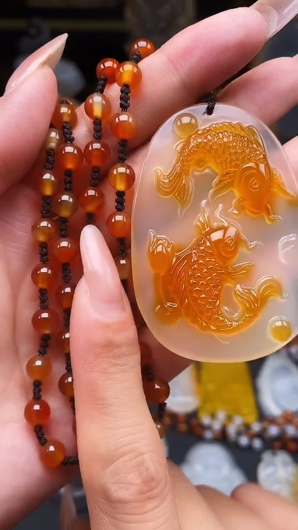 玛瑙/玉髓颈饰未镶嵌从**弃uu