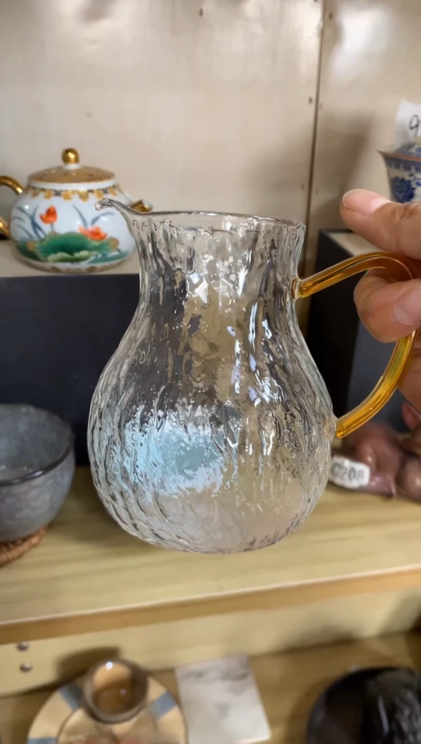 侧把公道杯玻公杯