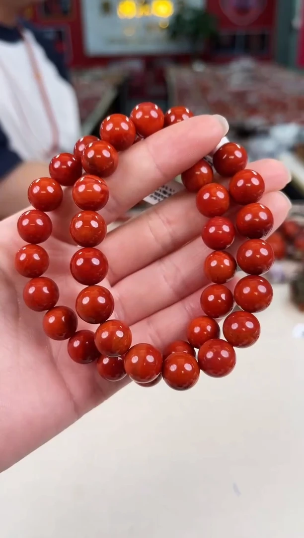 未镶嵌瓦西手串10+南红玛瑙（多样式发其一）