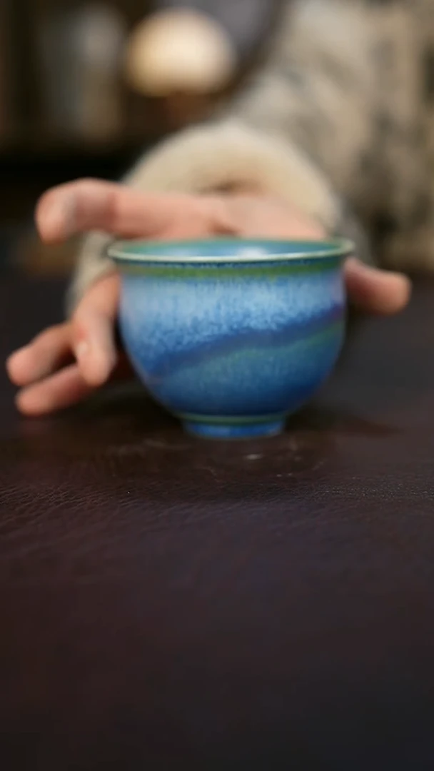 【闪购商品】景德镇柴烧杯碗多人