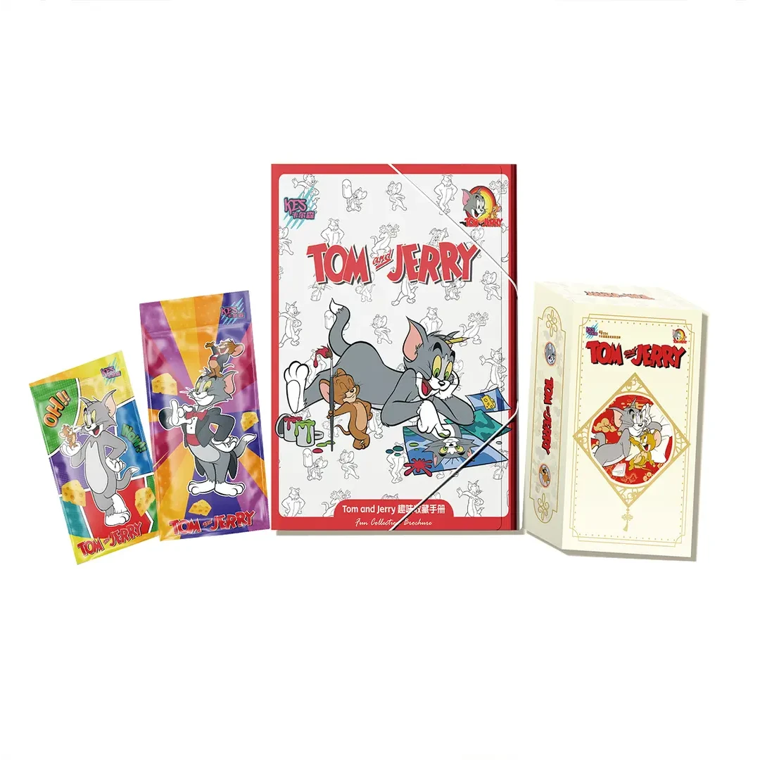 #【上新吃吃】卡尔森动漫-猫和老鼠 第4弹 收藏卡牌盲盒（默认代拆）