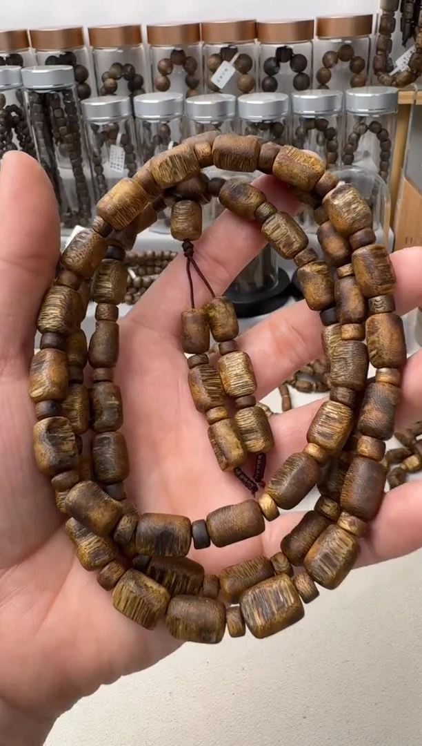 【闪购商品】沉香手串莺歌绿九五沉卡9+保31克