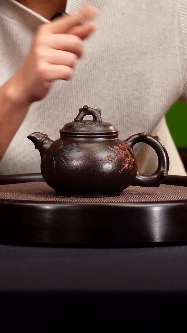 茶壶紫砂宜兴紫砂原矿壶