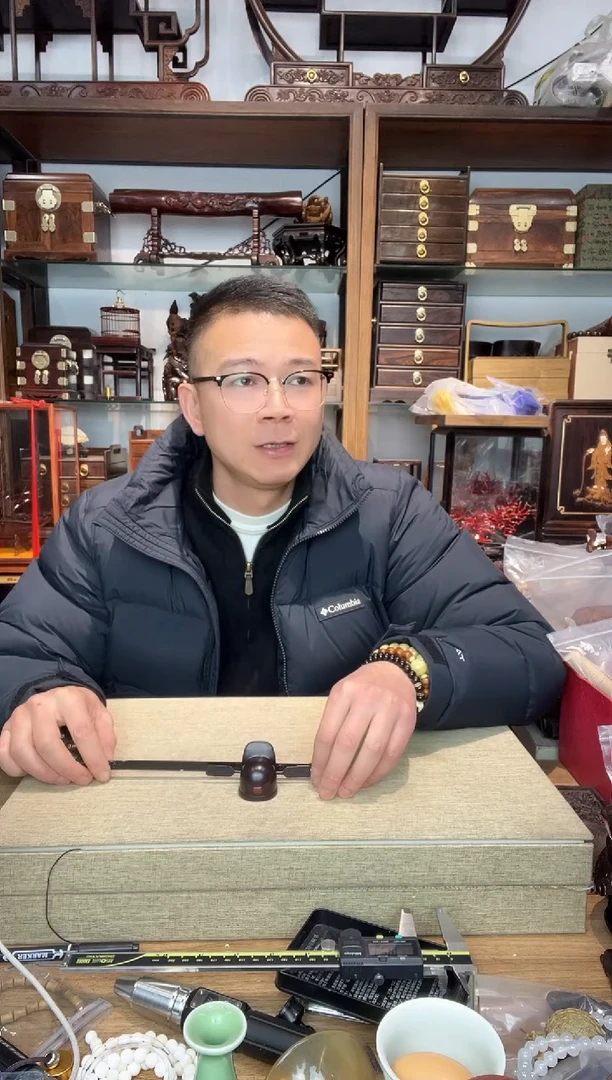 乌木类书架270大叶紫檀状元帽摆件 小号