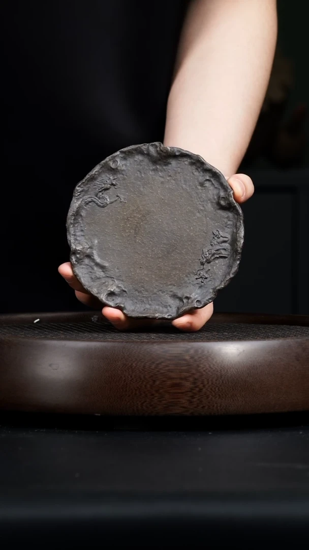 茶壶紫砂双龙壶承