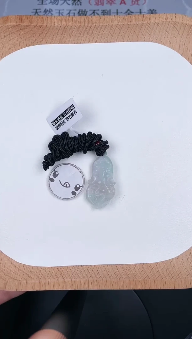 翡翠未镶嵌颈饰孤品-2