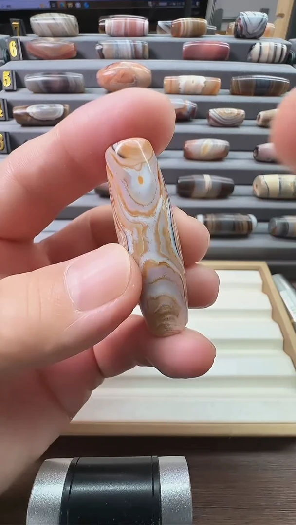 未镶嵌颈饰玛瑙/玉髓玛瑙49*15