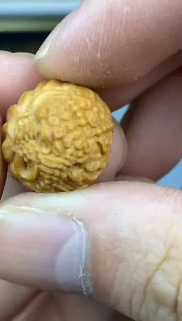 猴头核桃吊坠一念 象神