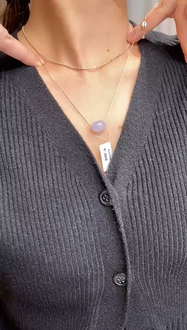 颈饰未镶嵌翡翠路路通