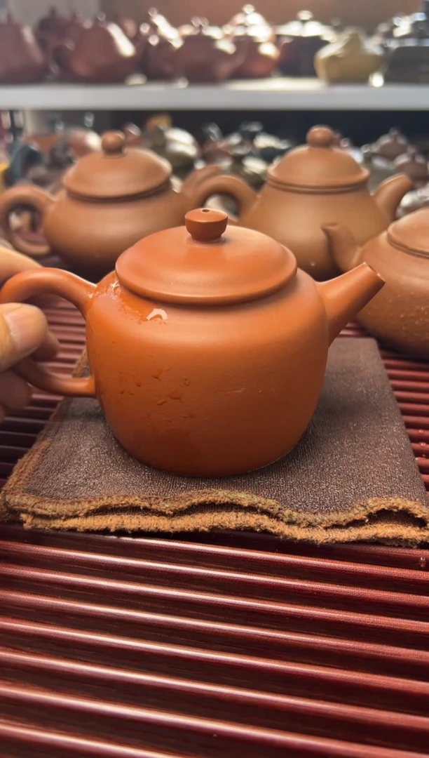 茶壶紫砂宜兴原矿容量200