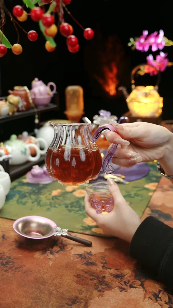 【闪购商品】匠不二花蕾公道杯220cc