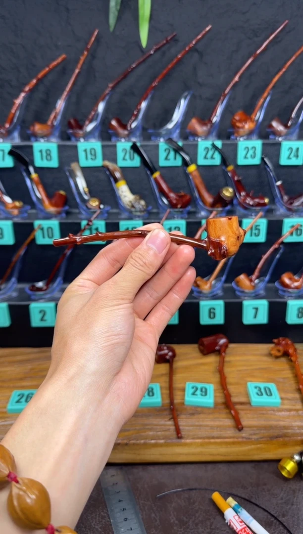 一物一图檬子木手工香烟嘴