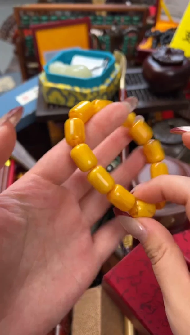 【闪购商品】蜜蜡颈饰未镶嵌——————————