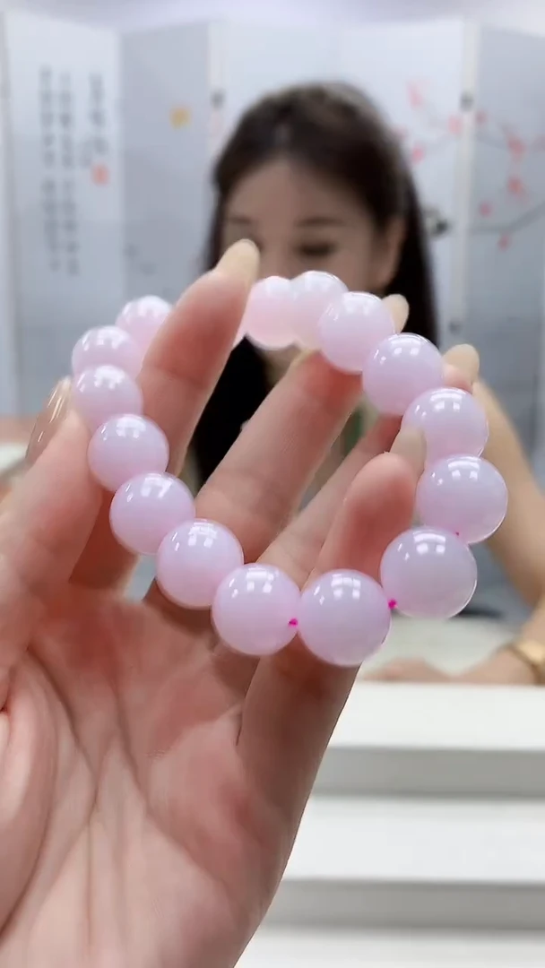 未镶嵌定制翡翠4957lr-毛货手串27