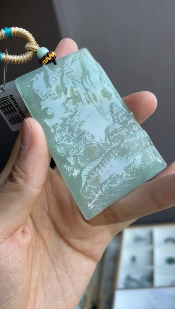 吊坠(不含链)未镶嵌翡翠天然缅甸A货翡翠