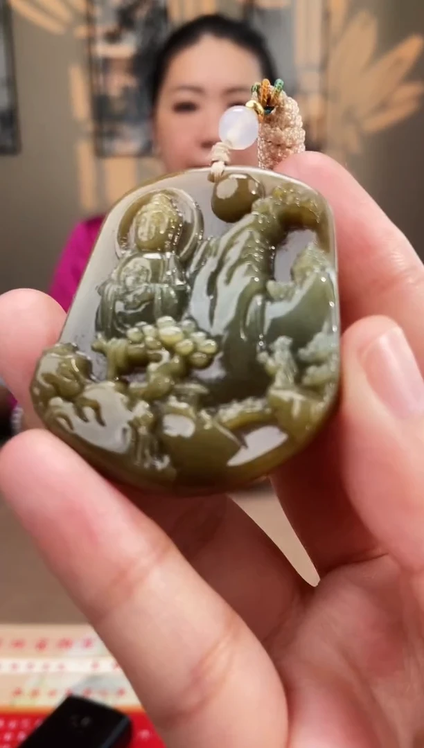 和田玉未镶嵌颈饰多样性发货拍一发一 2828