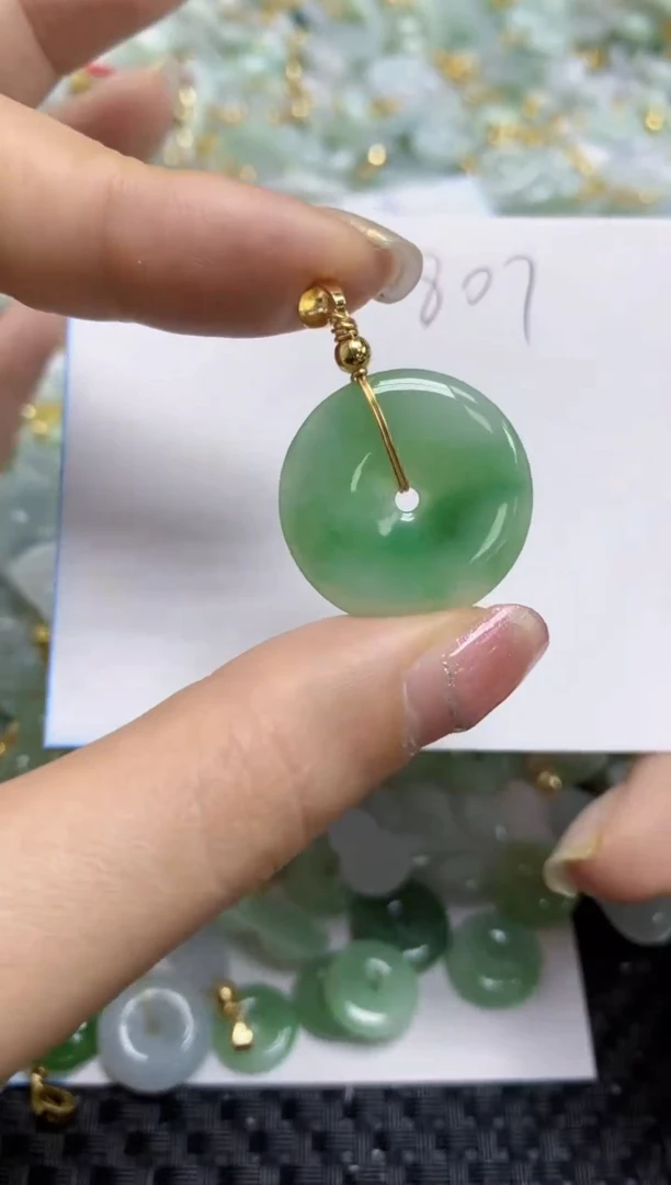 【闪购商品】翡翠颈饰合金   天然A货翡翠