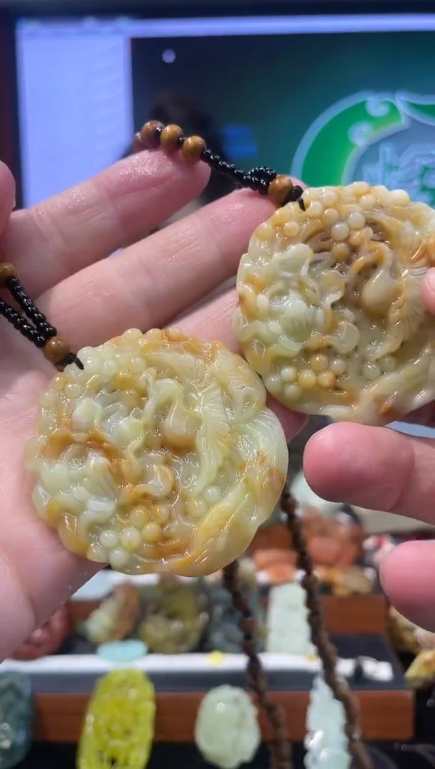 【闪购商品】岫玉吊坠未镶嵌多样性发货*拍一发一