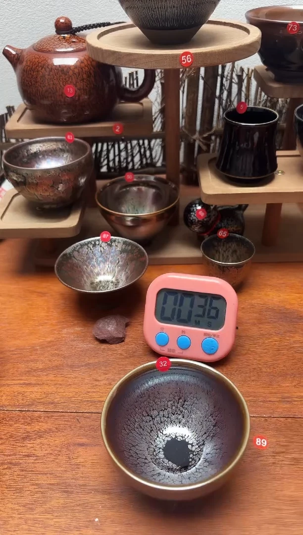 茶盏坐**阳32号建盏工匠茶器
