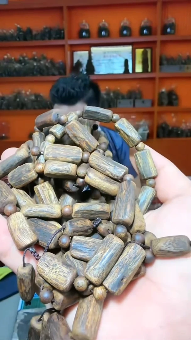 沉香手串119号沉水缝纫机15g多样性发一