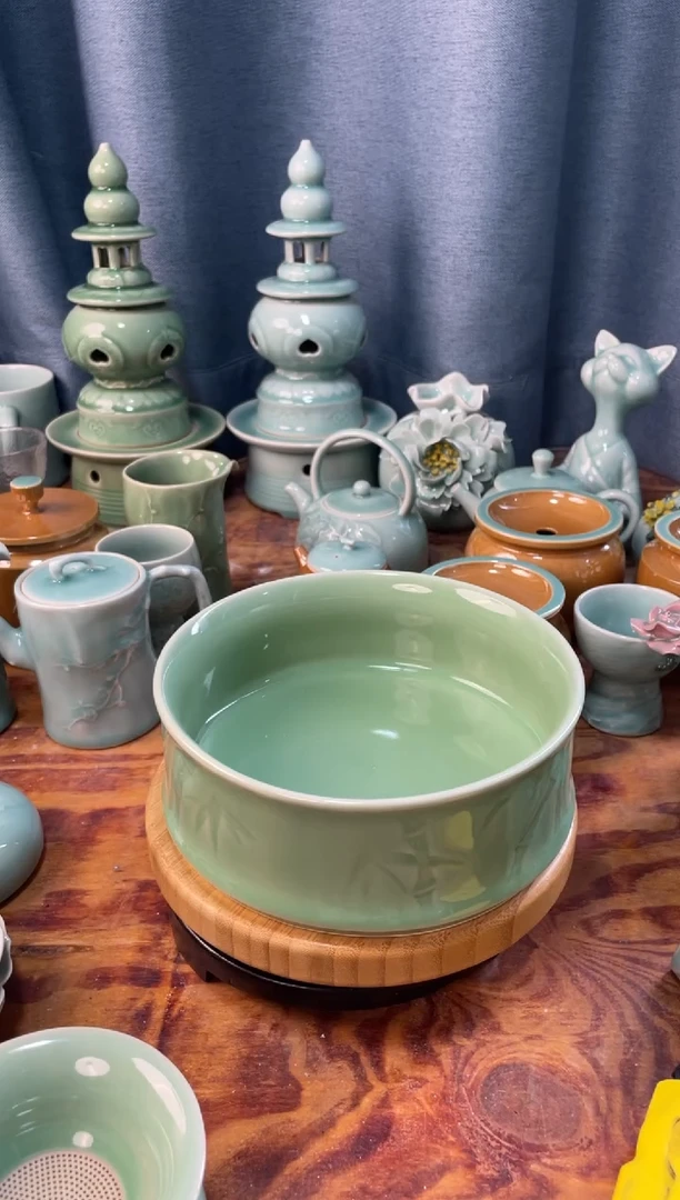 微瑕特价青瓷 慧语瓷坊