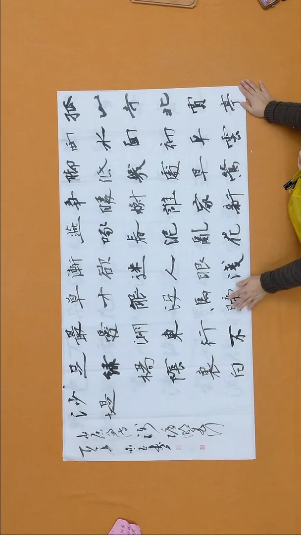 书法朗照玉 甘肃理S    138*68