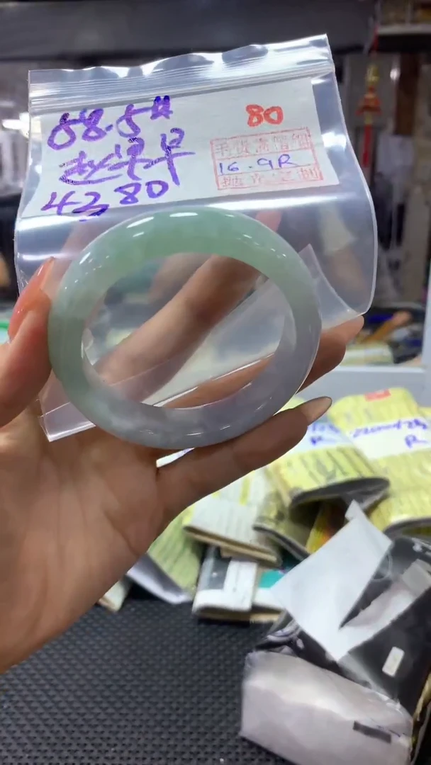 未镶嵌定制翡翠赵*早80毛货需精细抛光定制+多样性发1+4380