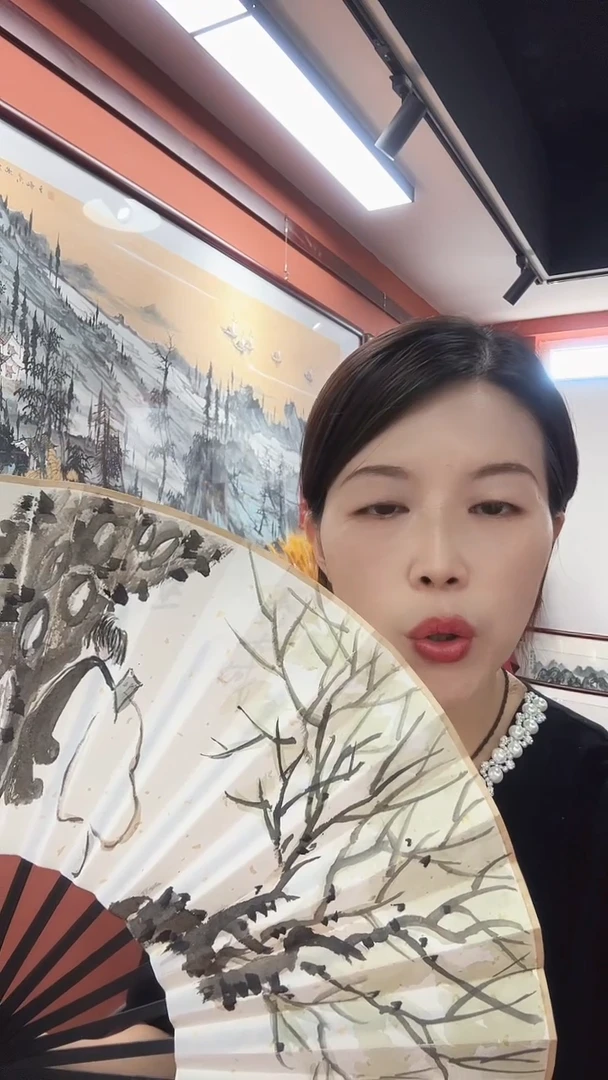 国画孟祥敏/花鸟/扇面