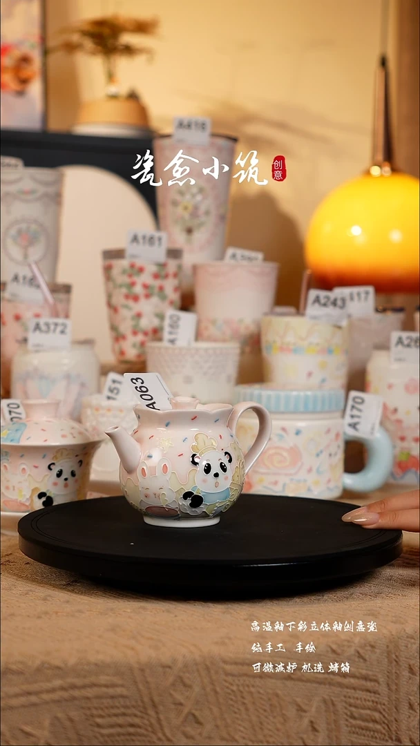 景德镇高温釉下彩创意瓷