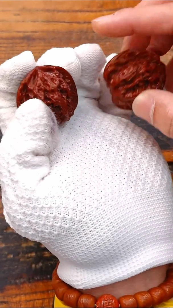 吊坠桃核文玩核桃把件铁锤