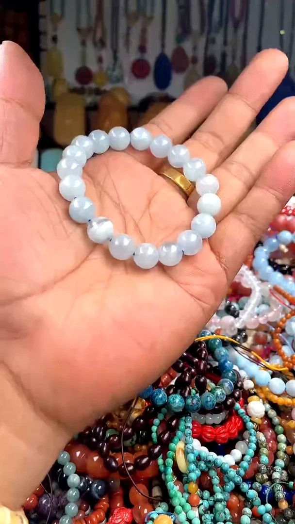 【闪购商品】海蓝宝石手链未镶嵌(一物一件)138244