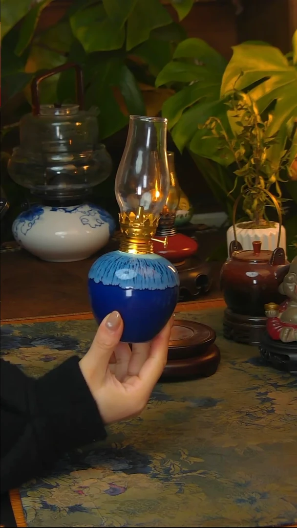 【闪购商品】景德镇陶瓷手工灯摆件