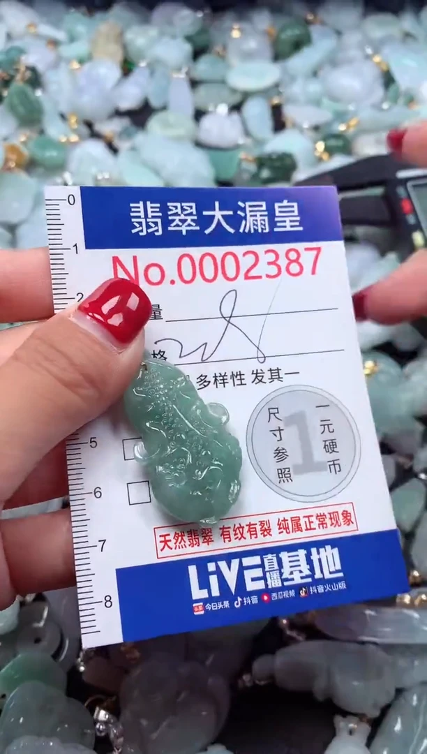 颈饰未镶嵌翡翠2387