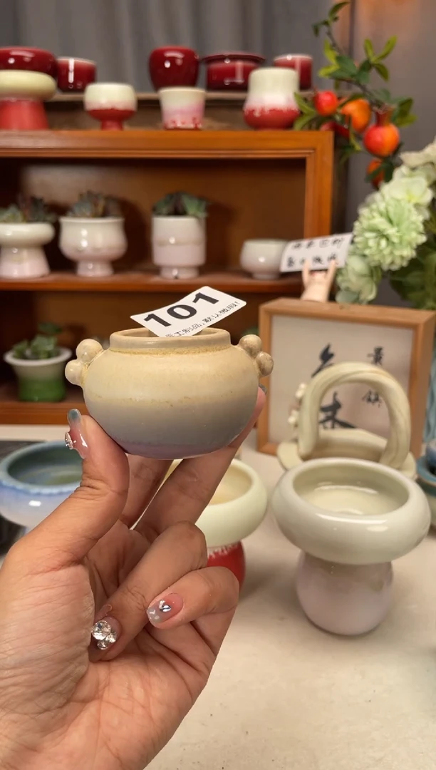 瓷片101知木小芳花盆编号